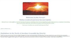 Desktop Screenshot of africaresearch.org